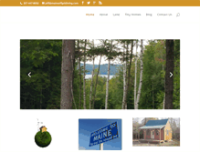 Tablet Screenshot of maineoffgridliving.com